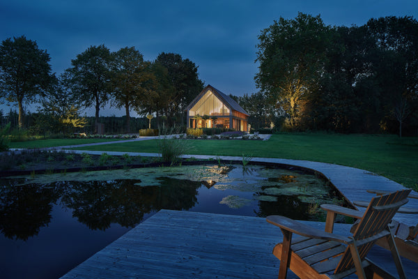 Ontwerp moderne schuurwoning